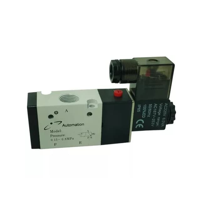 Corpo Valvula Simp. Solenoide  3/2 3/8'' X 3/8'' Escape  3v310-10 Imp