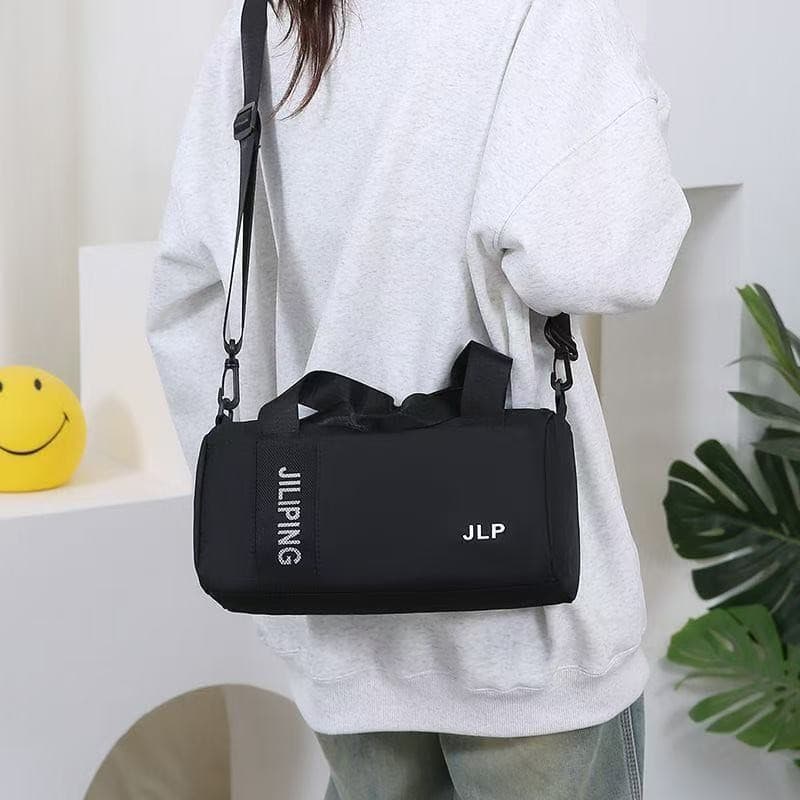 Bolsa Feminina Pequena Transversal Ombro Casual Nylon Resistente à Água Multiuso