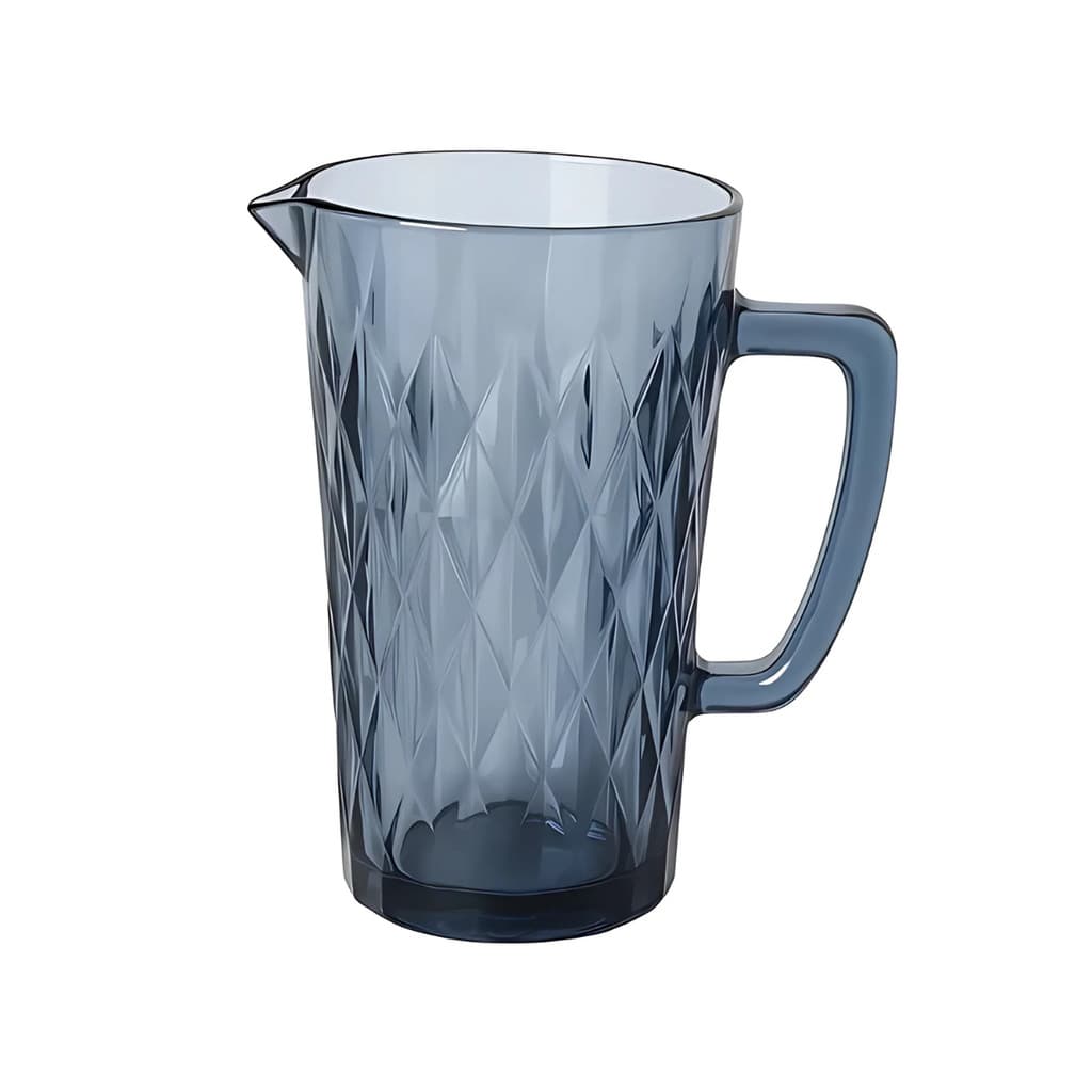 Jarra Diamond Pitcher de Vidro Azul 1200ml – Gamma