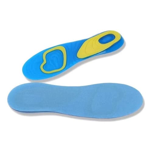 Palmilha Ortopédica Gel Silicone Para Quem Trabalha Em Pé - 38-42