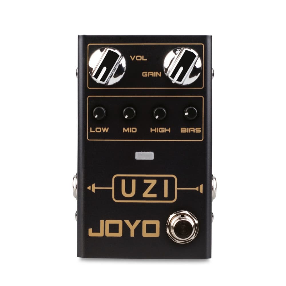 Pedais De Efeitos De Guitarra De Distorção Joyo R-03 Uzi Para Música De Metal Pesado True Bypass
