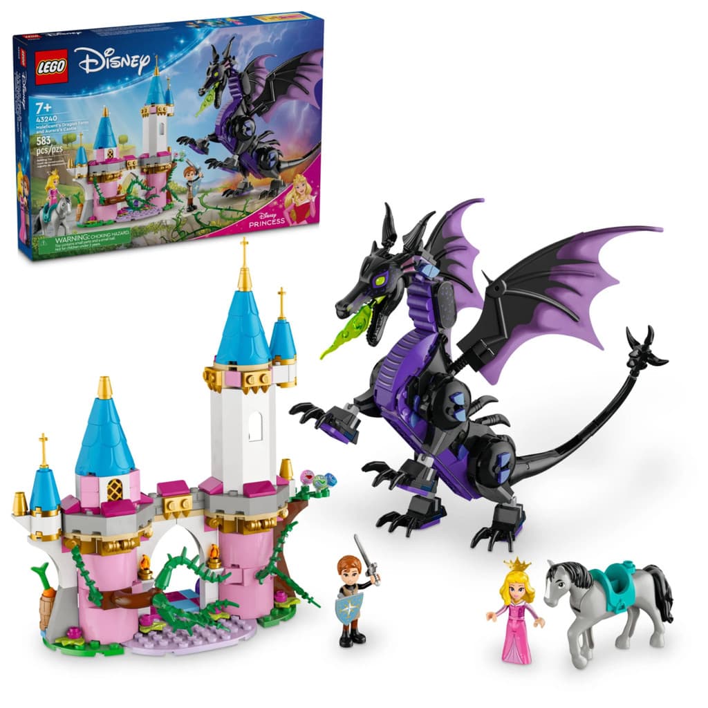 Lego Forma de Dragão Da Malevola 43240 - Lego