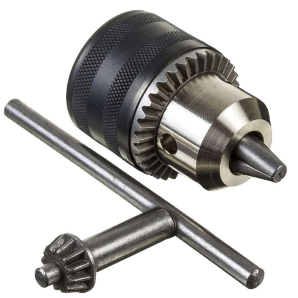 Mandril Para Furadeira 3/8 Rosca 24 unf Chave Universal Com Chave Para Furadeiras e Parafusadeira