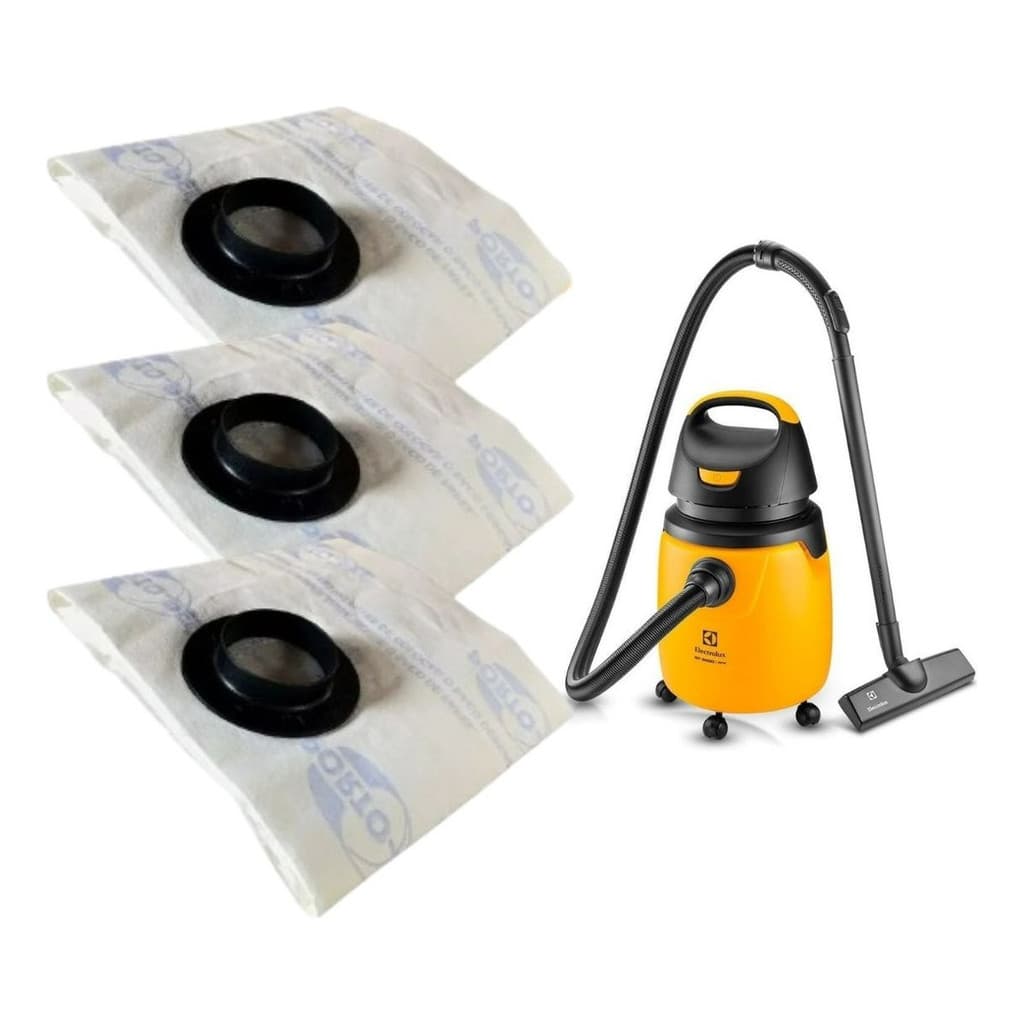 Saco Aspirador Pó Água Wap Gt3000 Descartável Papel 3un
