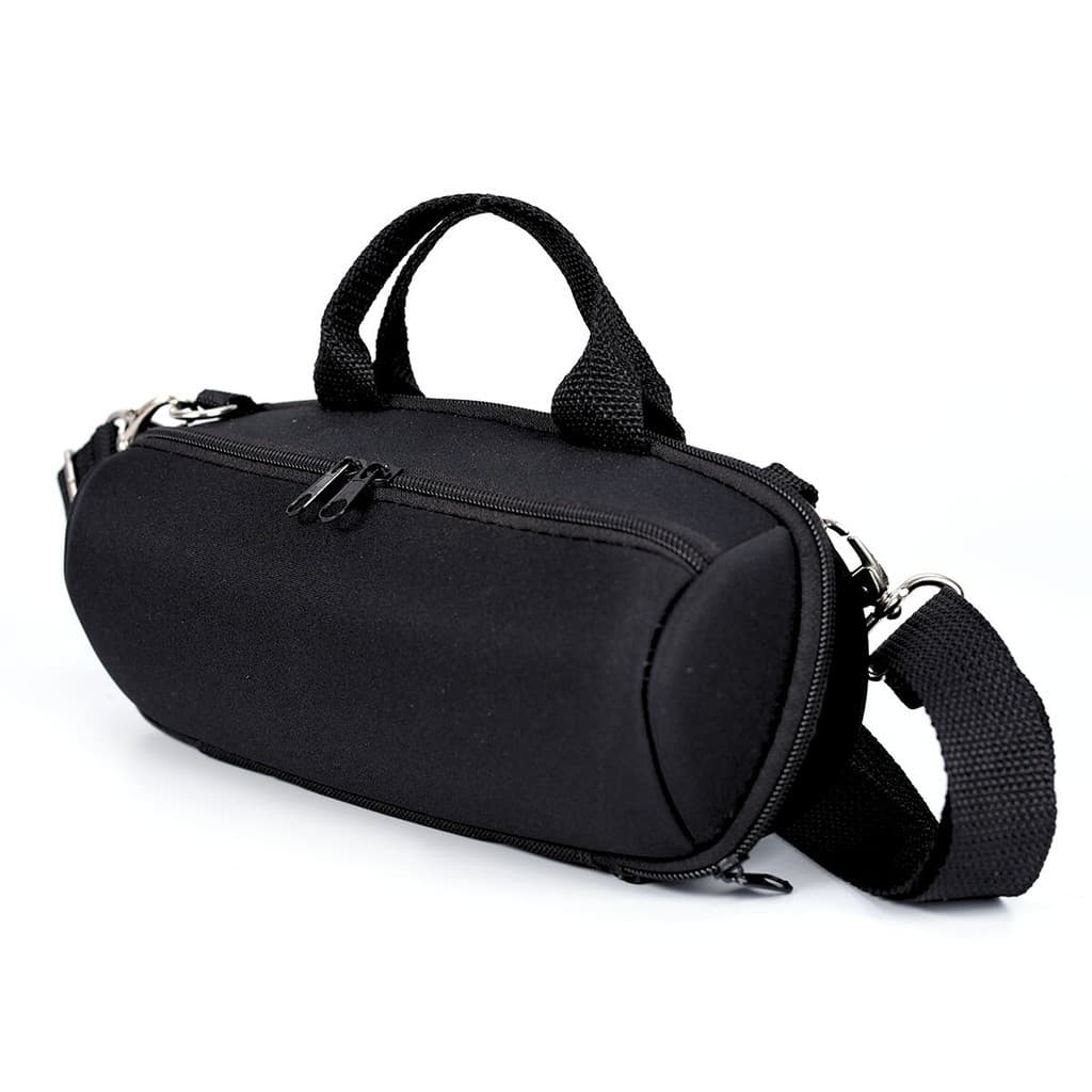 Case Capa de Caixa de Som Flip 1 2 3 4 5 6 e Modelos Similares C/Alça Extra Ajustável Interior Aveludado
