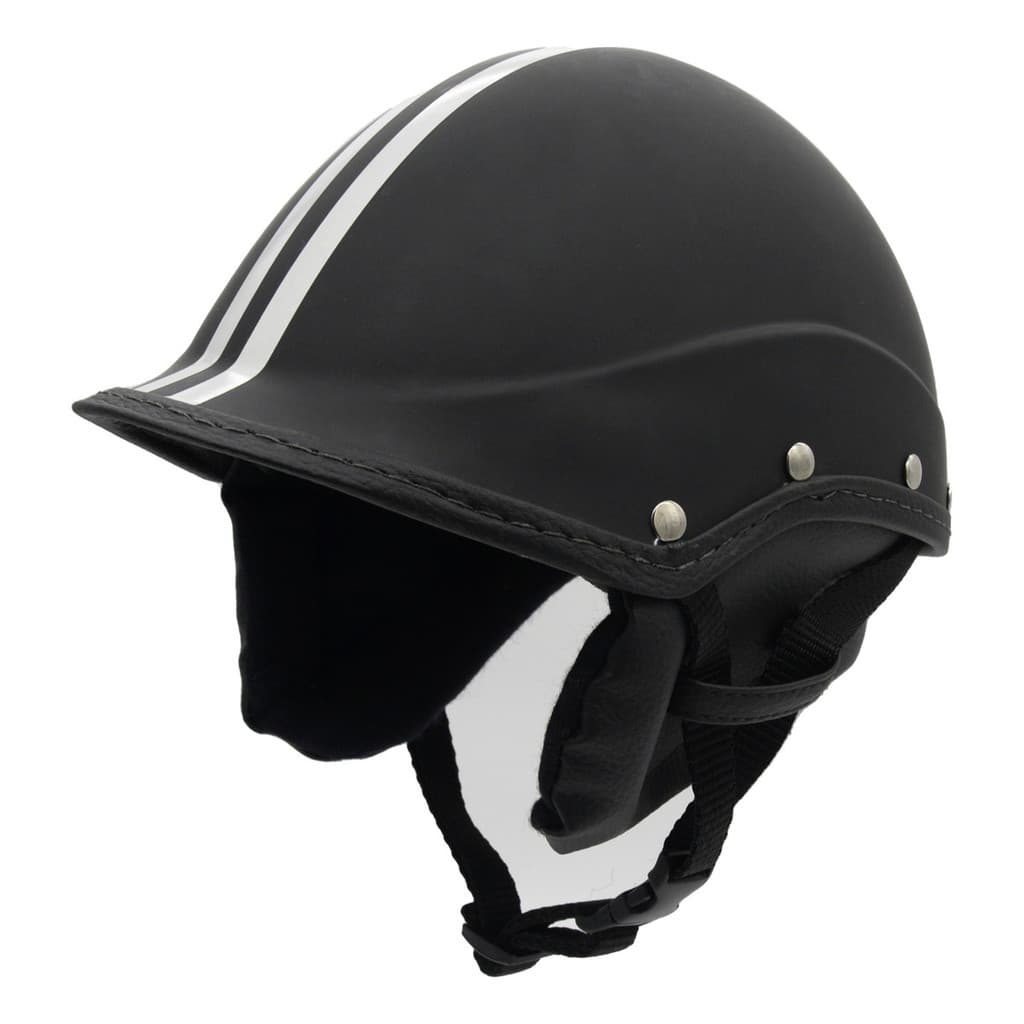 Capacete Coquinho Scooter Moto Elétrica Lançamento Old Retro
