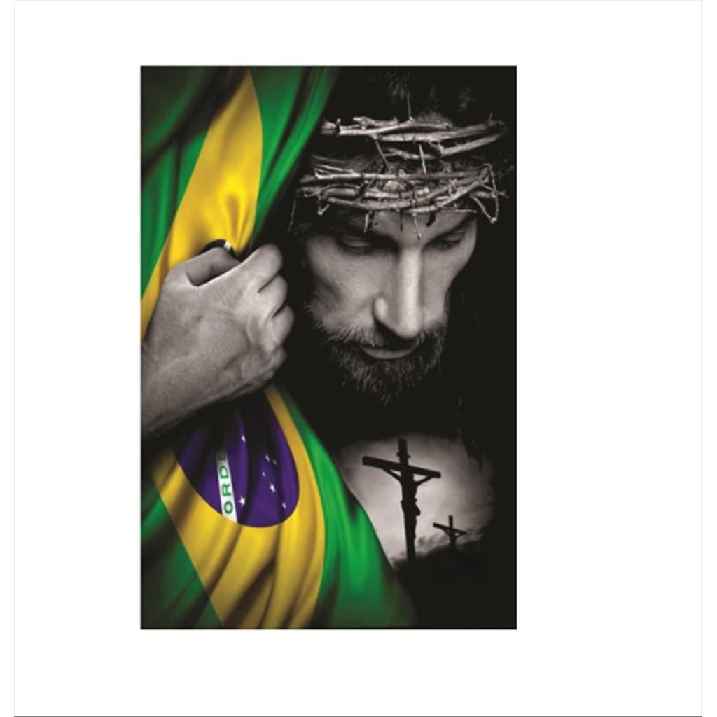 Adesivo Externo Bandeira Brasil 13x20cm, 6,5x10cm ou 4x6cm a352
