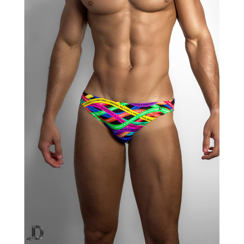 SUNGA MASCULINA SUPER SLIM DIABOY CITIES