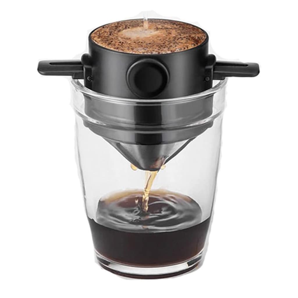 Filtro de Café Coador de Café Individual, Dobrável, Reutilizável, Portátil para Xícara