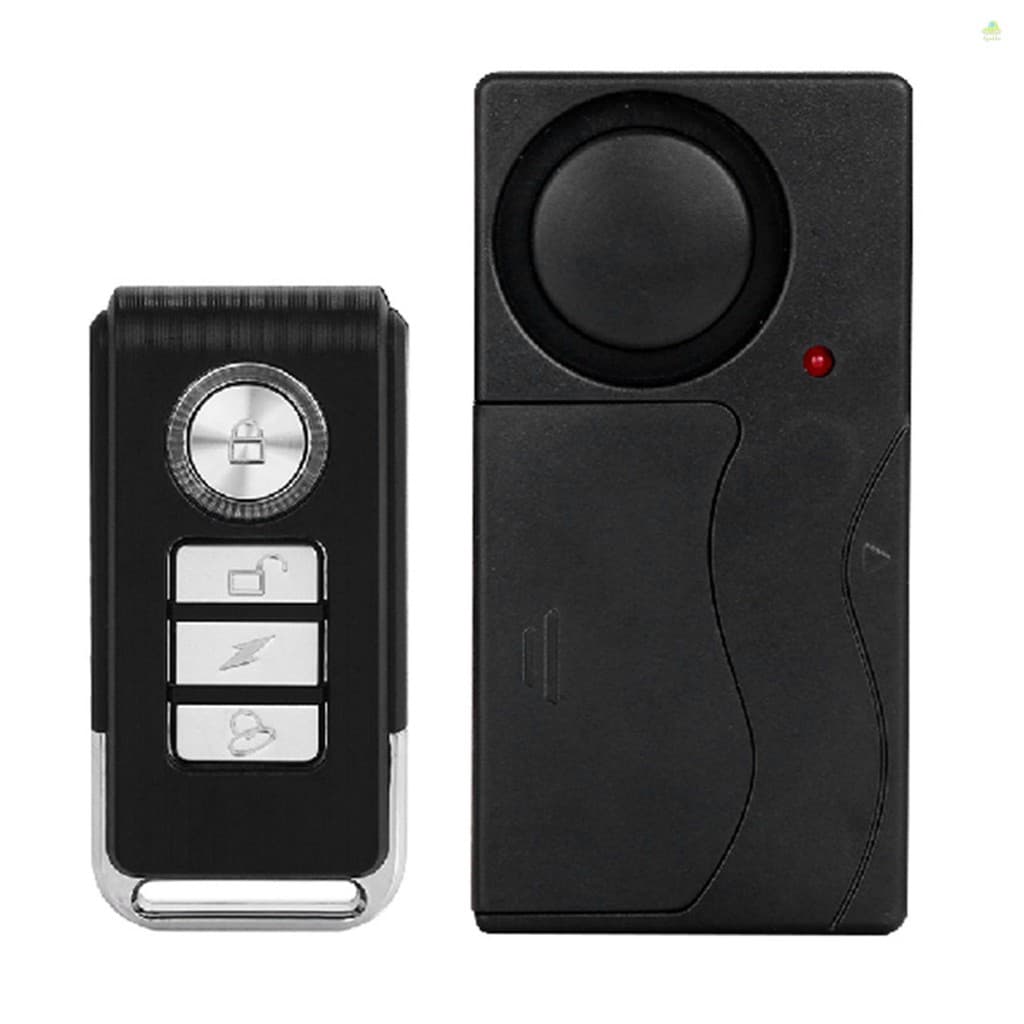 Alarme De Bicicleta 110dB , Sensor De Movimento De Vibração Sem Fio , Sensores De Segurança Para Motocicleta , Com Contr