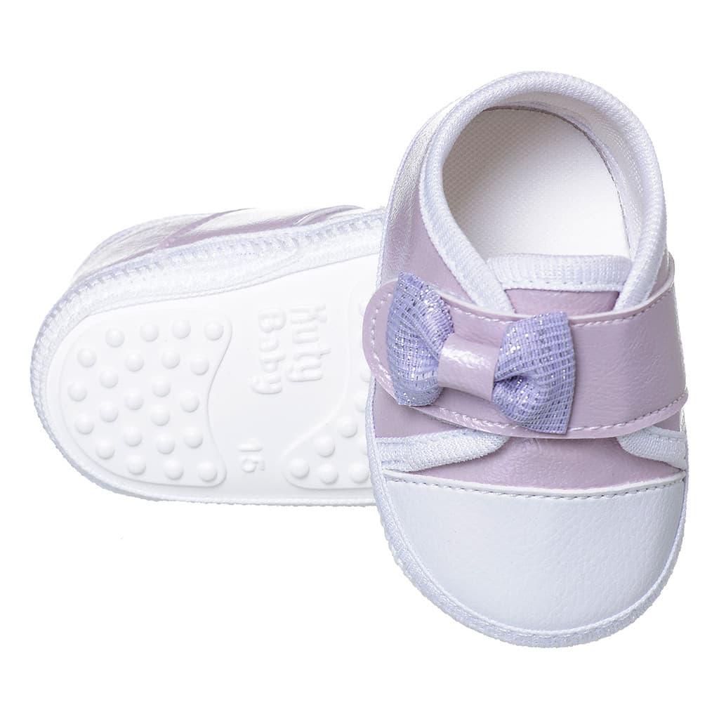 Tênis infantil menina bebe  laço 13 ao 18