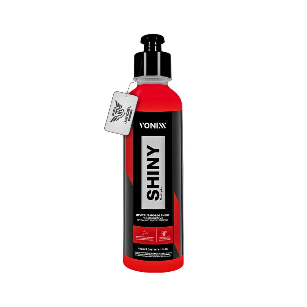 Revitalizador de Pneus Shiny Pretinho 240mL Vonixx