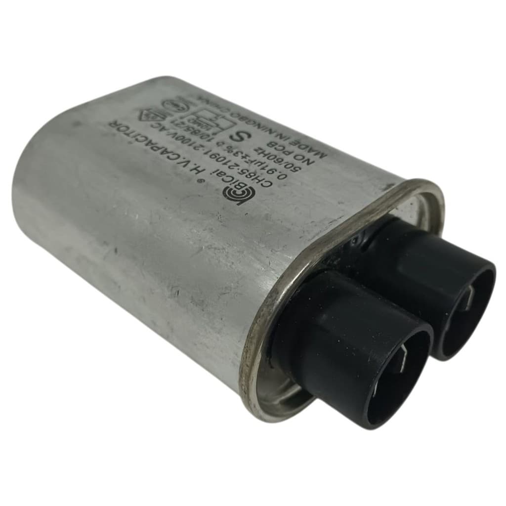 Capacitor Alta Tensão Microondas 0.91uF 2100VAC Bicai Usado