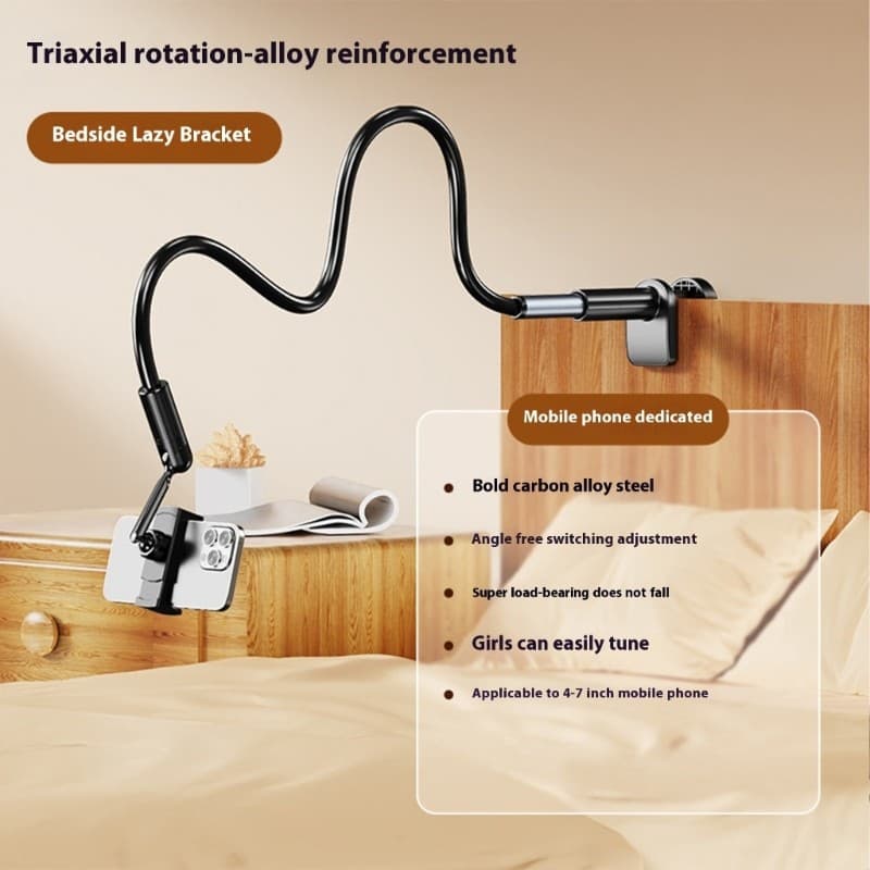 UTAKEE Braçadeira De Telefone Ajustável De Múltiplas Posições , Suporte Com Base Antiderrapante , Adequado Para Assistir