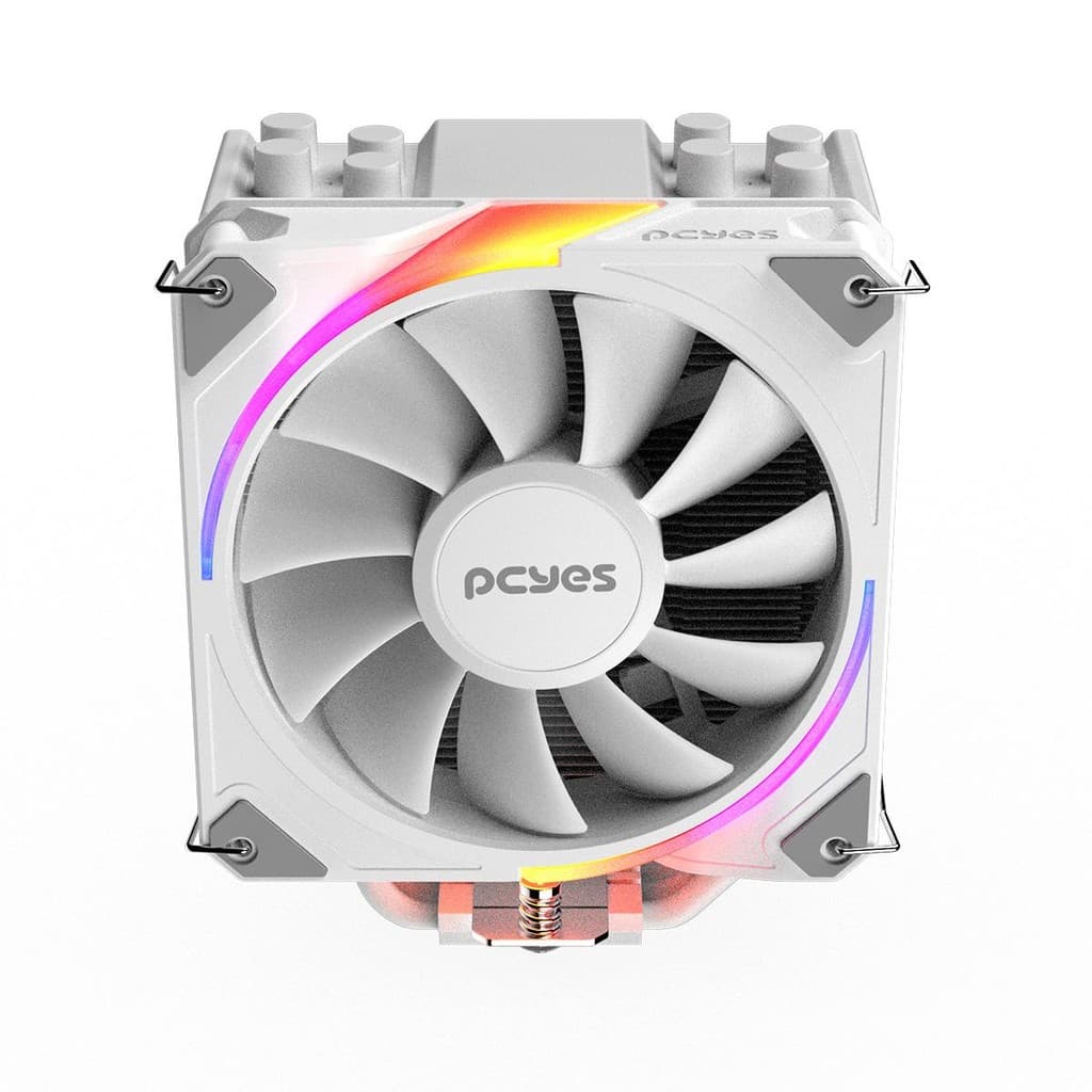 Cooler Para Processador Pcyes Frost Pulse Argb White Ghost - Tdp 180w - Pefpargbwg