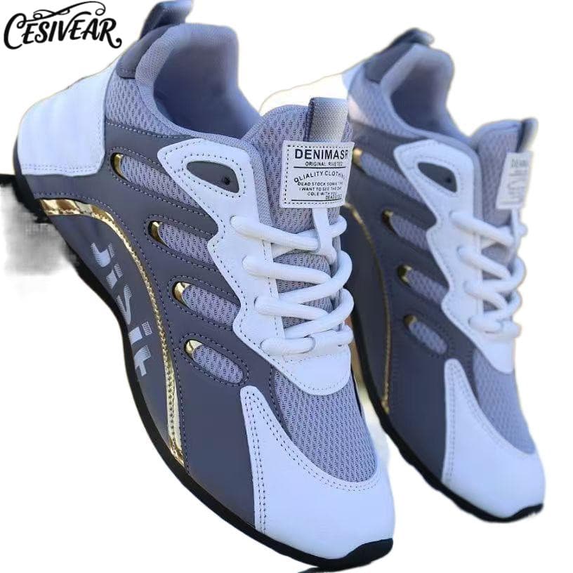 [CESIVEAR] 2025 Verão Novo Estilo Coreano Sapatos Casuais Masculinos Versáteis Sola Macia Tênis Confortáveis