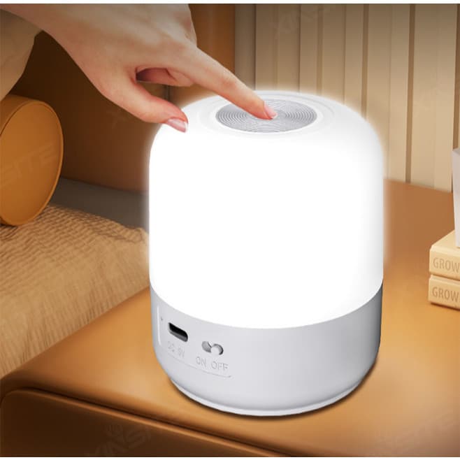 Luminária Led Recarregável Moderna De Mesa Lâmpada Decoração De Quarto Sala Escritório Touch