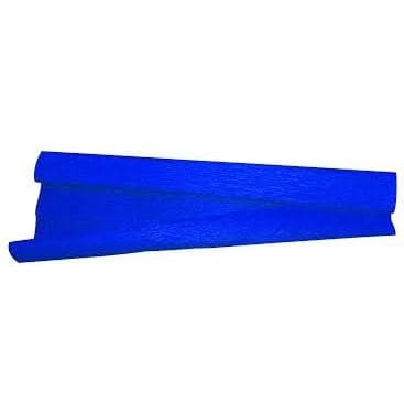 10X Papeis Crepom Azul Royal 48cm X 2 Metros