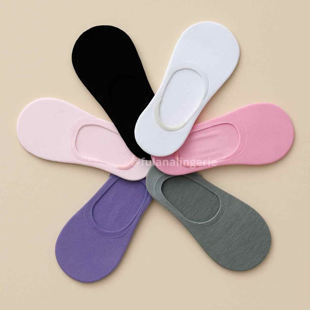 Kit 3/6/9/12 Pares De Meia Ínvisivel Sapatilha Masculina/Feminina 35-46 - Invisivel NA