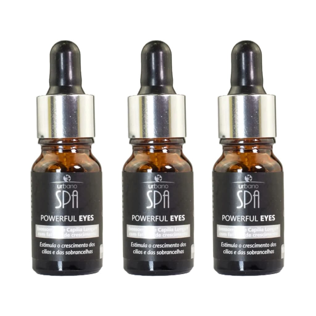 03 Powerful Eyes Urbano Spa Black Cílios e Sobrancelhas 10ml