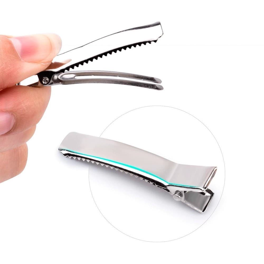 Presilha Bico De Pato 2 Garras Reforçado Para Cabelo 3,5cm artesanato Diy a
