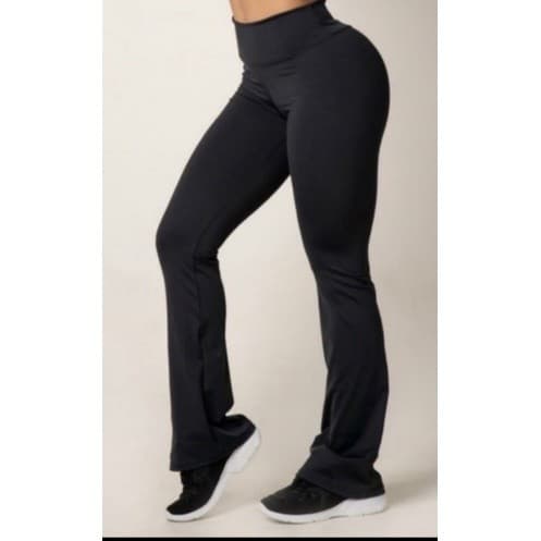 Calça Flare Flanelada Térmica Forrada Boca de Sino Grossa