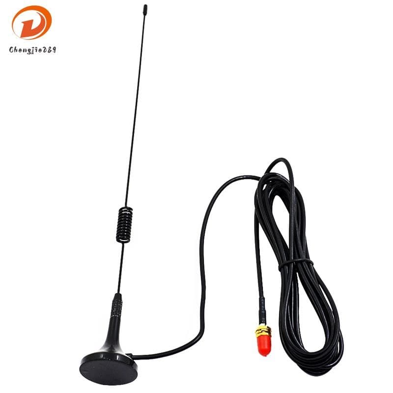 Antena Magnética De Banda Dupla Para Carro UT-106UV SMA-Fêmea Walkie Talkie UV-5R-82 9R