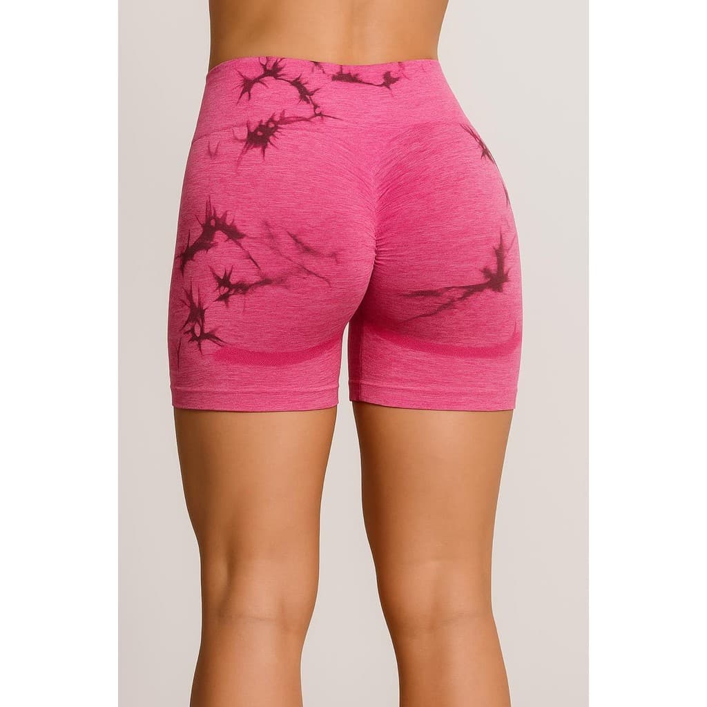 Shorts Empina Bumbum (E206) Feminino Cintura Alta – Tamanho Único Veste 36 ao 42 Sem Transparência Academia