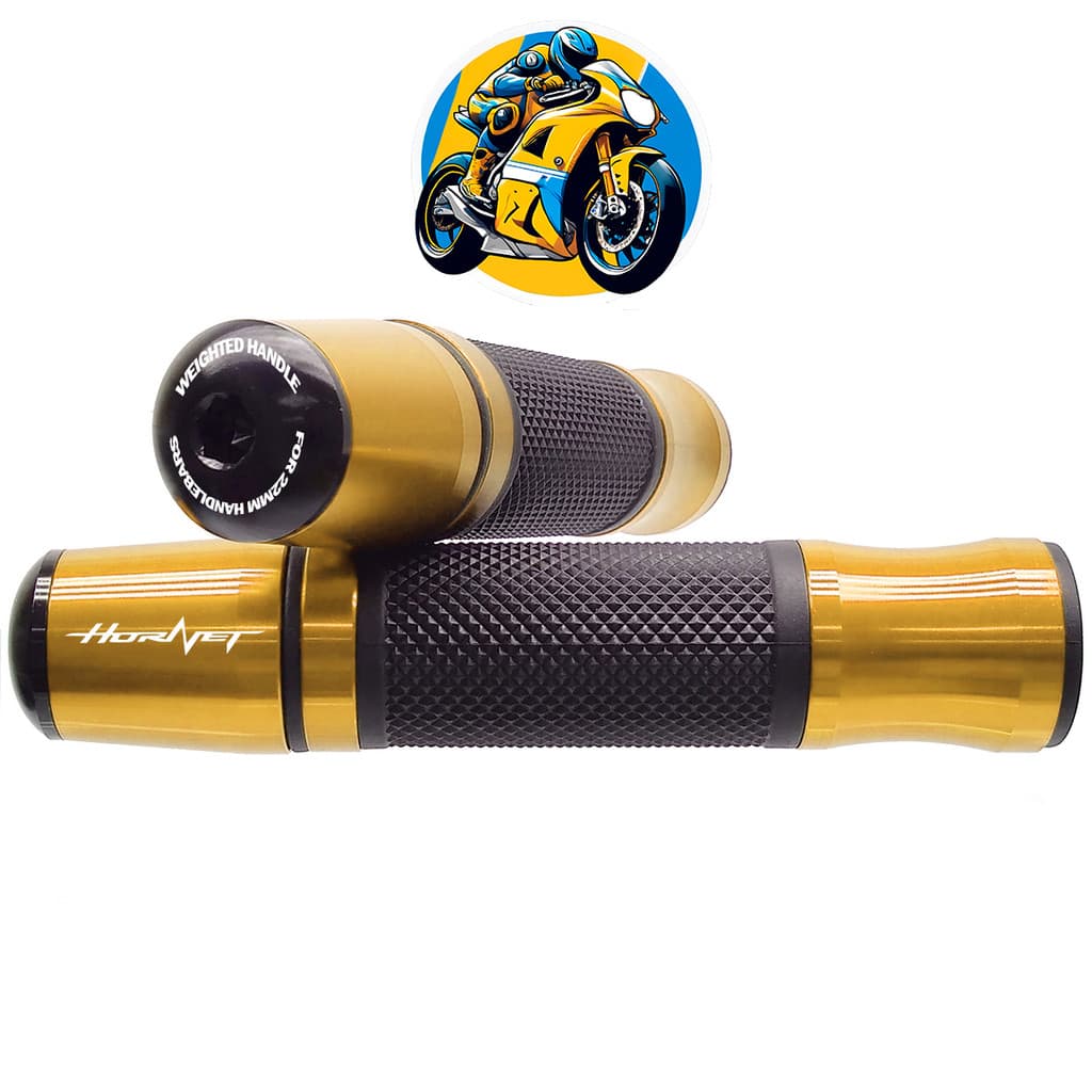 Manopla Esportiva com Peso CB600 CB600F Hornet Personalizada