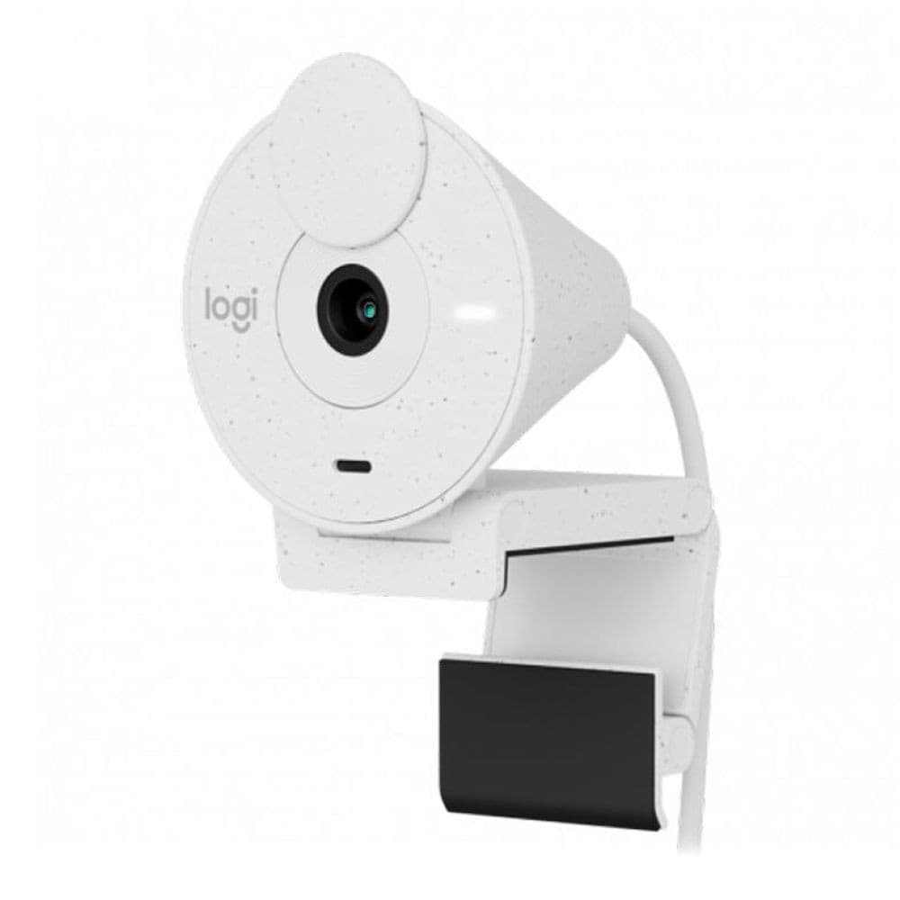WEB CAM USB-C BRIO 300 FULL HD 1080P BRANCO LOGITECH 960-001440