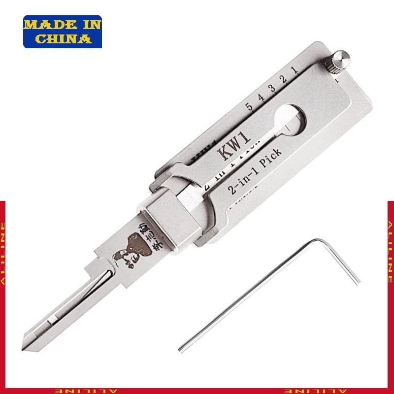 Ferramentas Serralheiro Lishi 2 1 KW1 Para Fechaduras Civis Portas Domésticas