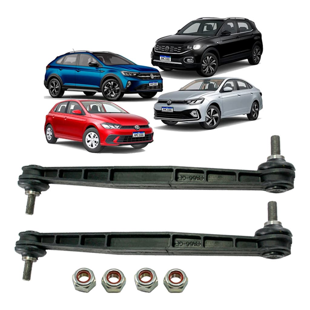 Par Bieleta Dianteira T - Cross Nivus Polo Virtus - Premium