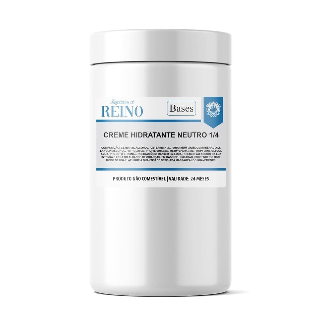 Base de Creme Hidratante Neutro 1/4 - 1Kg