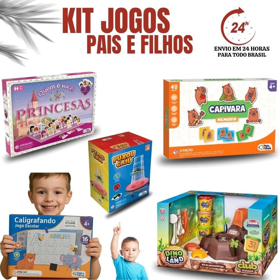 Jogos Carta e Tabuleiro Quem é Você? Princesas Caligrafando Puxou Caiu Club Massa Vulcão