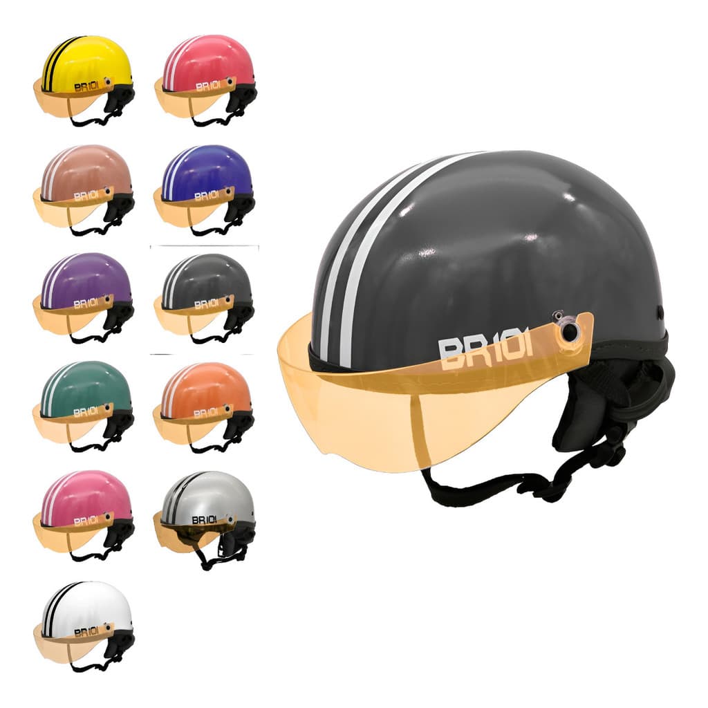 Capacete Coquinho Scooter E-bike Elétrica Custom Lançamento