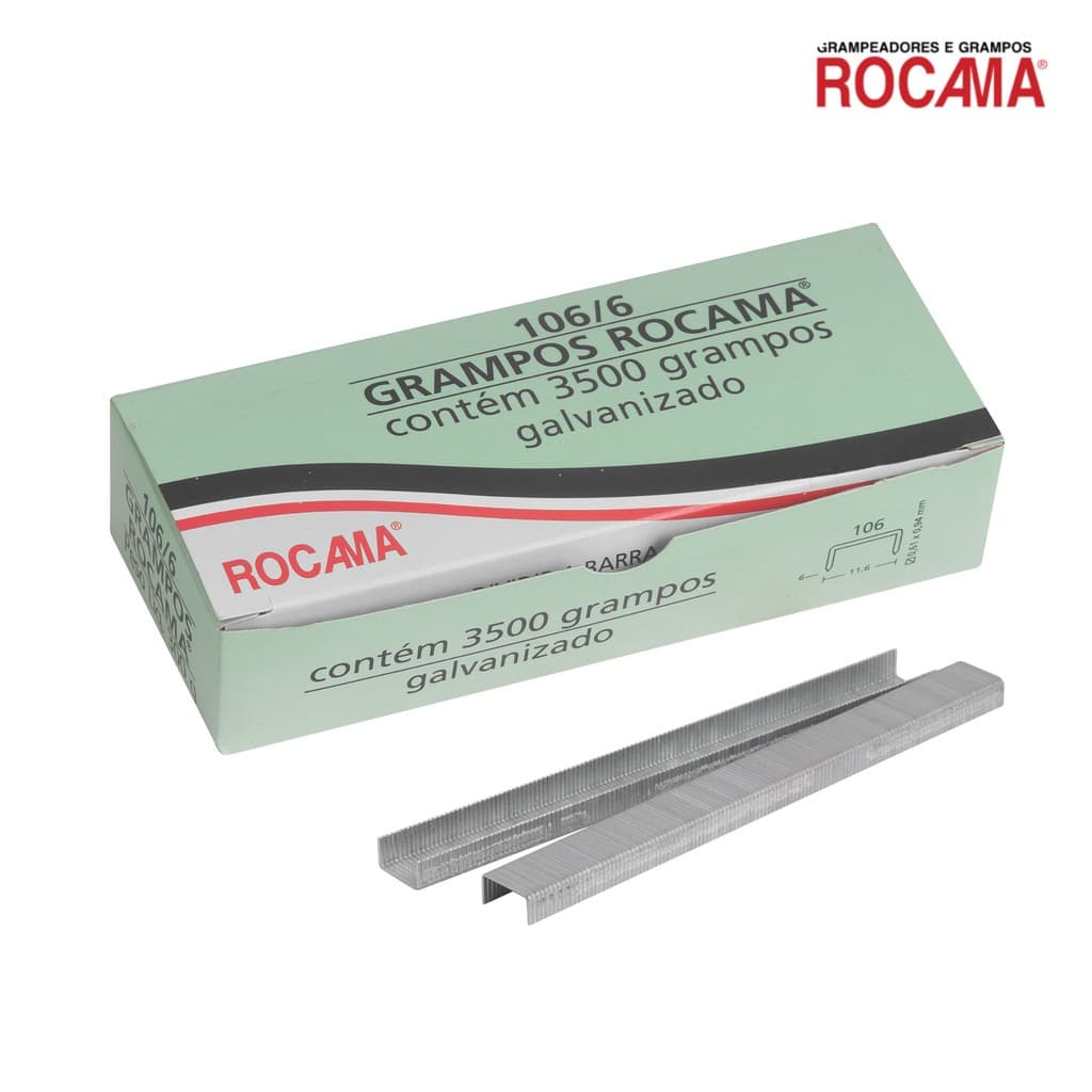 Grampo 6 mm 106-6 Rocama