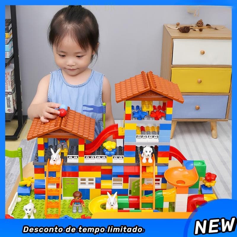 Blocos De Construção Compatíveis Com Lego Duplo Partículas Grandes 89 Pcs Conjunto Presentes De Aniversário Para Bebê Cr