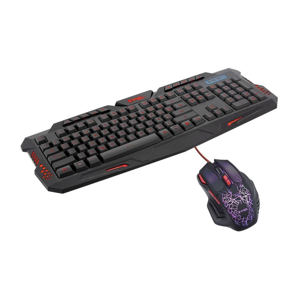 Combo Gamer Bright Teclado c/ LED e Mouse Gamer c/ 3200 DPI