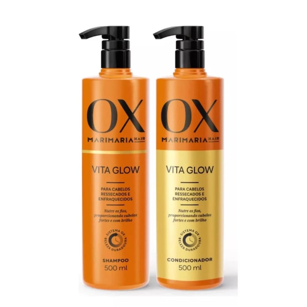KIT OX MARIMARIA SHAMPOO + CONDICIONADOR 500ML