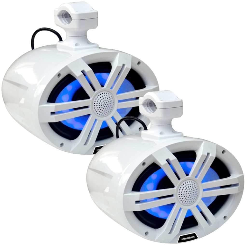 Par Alto Falantes Mini Box 6x9 pol Coaxial titânio Roadstar Marinizado prova d água Barcos RS690WMBR