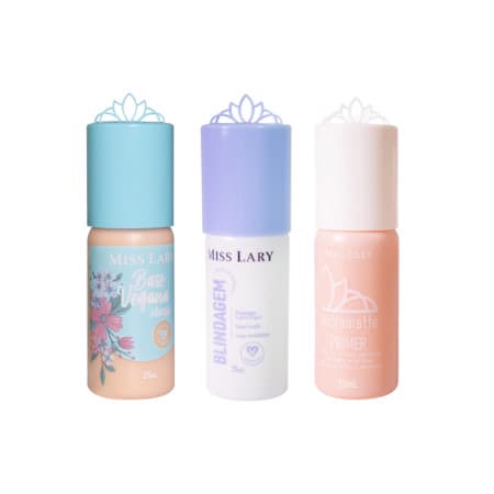 KIT BASE VEGANA CLASSIC + BLINDAGEM DE MAQUIAGEM + PRIMER HIDRAMATTE