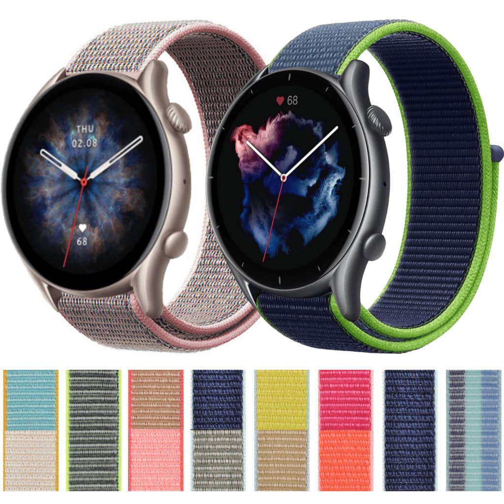 Pulseira Para Amazfit GTR 3 Pro / Pulseira de Nylon Para Amazfit GTR 3 / Pulseira Para Amazfit GTR3