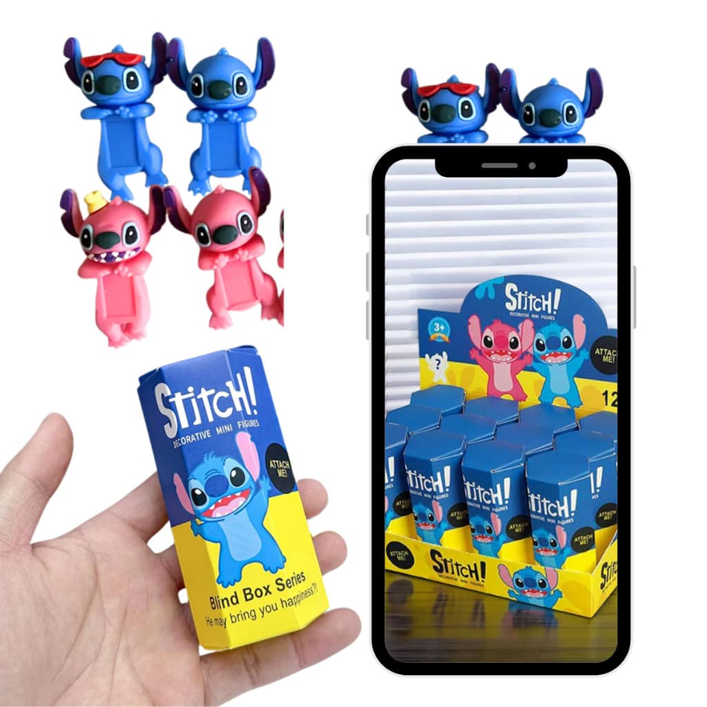 Decore A Capinha Do Celular Stitch Fofo Kawaii Surpresa Tik Tok