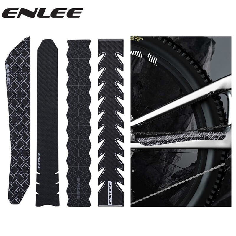 ENLEE MTB Chainstay Protetor Quadro De Bicicleta Fita Protetora Guarda Corrente Adesivos