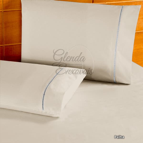 2  Fronhas Ponto Palito – Percal Flex 400 Fios Variedades de Cores - FP