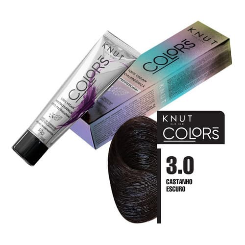Knut Colors 50g  Castanho Escuro 3.0
