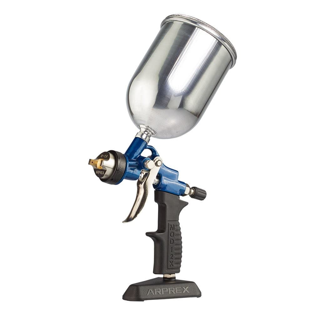 Pistola de Pintura Gravidade Bico 4.0mm Caneca Nylon 600ml Arprex Modelo 12x