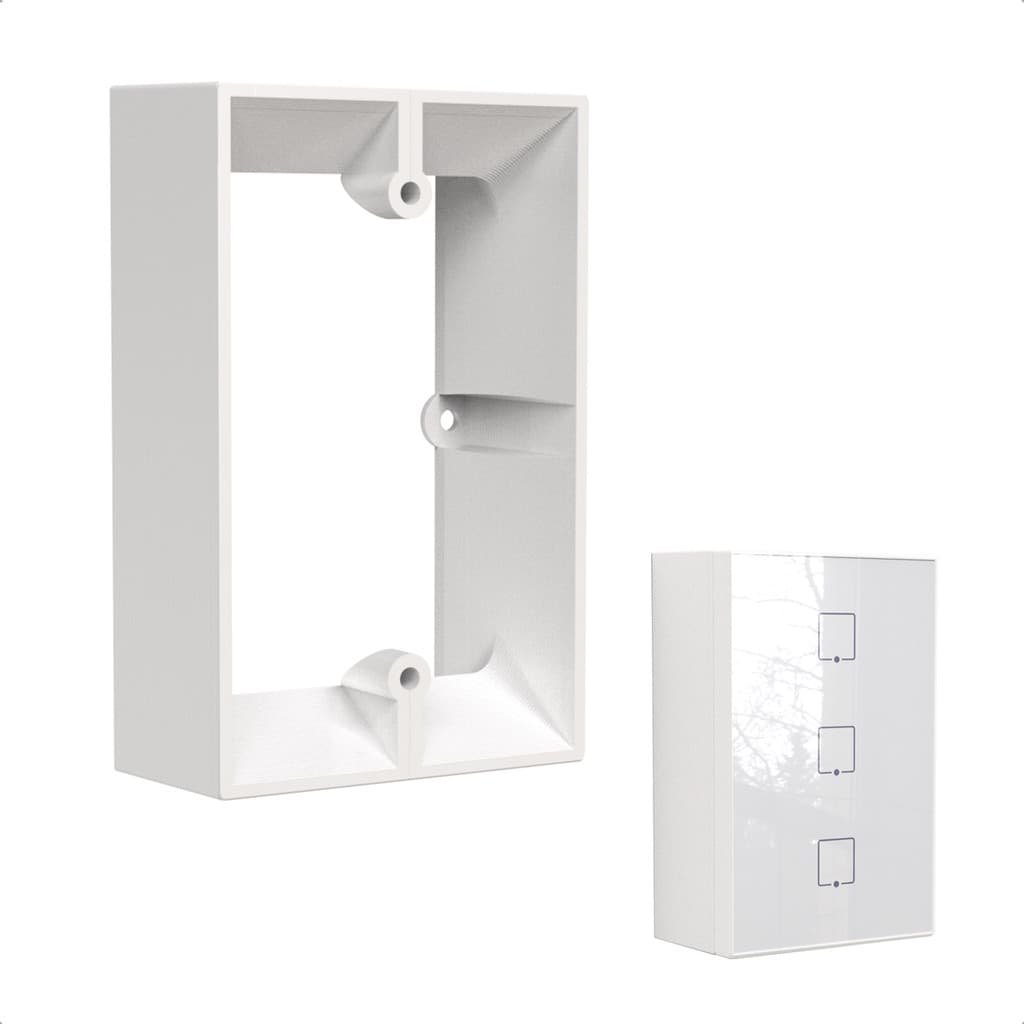 Caixa Sobrepor Adaptador 4x2 Interruptor Inteligente Sonoff