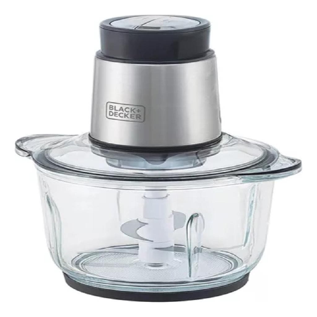 Mini Processador Tigela De Vidro Black E Decker 300w