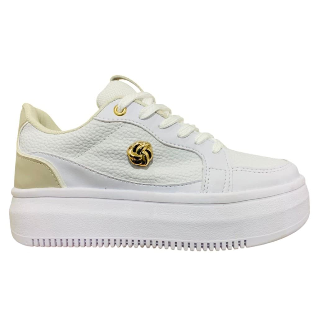 Tênis Feminino Plataforma Casual Amery Sola Leve 04333